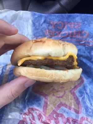 Double cheeseburger (tiny)