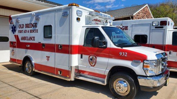 Full Detail of Old Bridge Fire and Rescue Vehicles