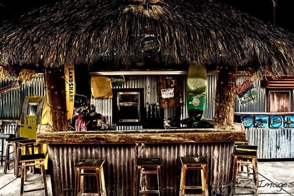 Palapa bar