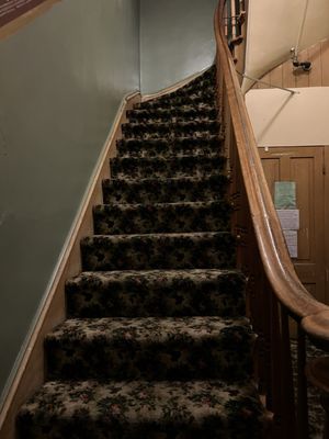 Stairway to the third floor.