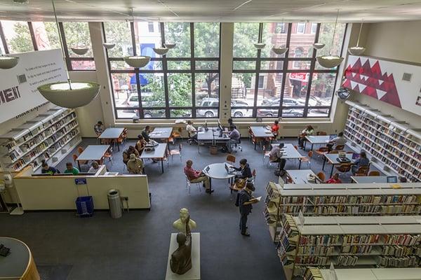 Photo from NYPL website - main library area on ground floor