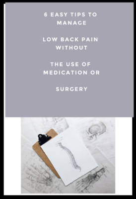 One of our free guides to help you navigate low back pain