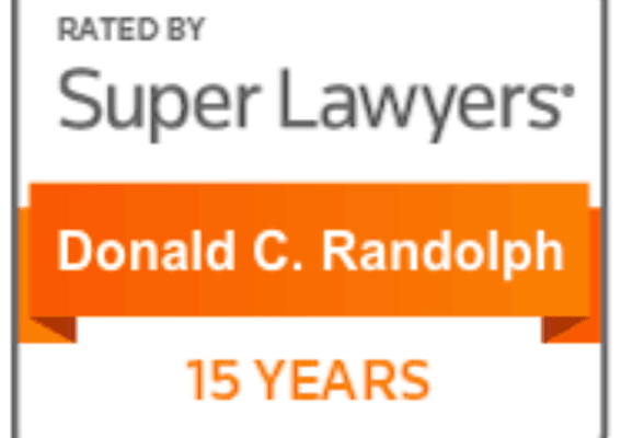 Best Personal Injury Super Lawyer for 15yrs