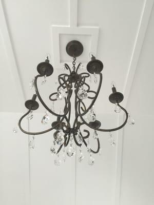 Ashley chandelier from Brecher's!