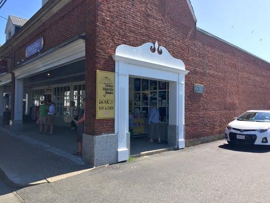 This is the exterior facade of Yellow Umbrella Books - great book store and a MUST when in Chatham.