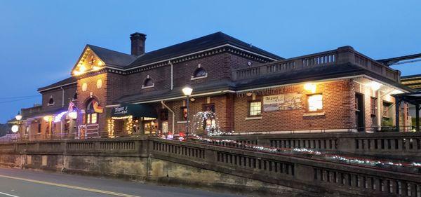 Facade for Fredericksburg Train Station