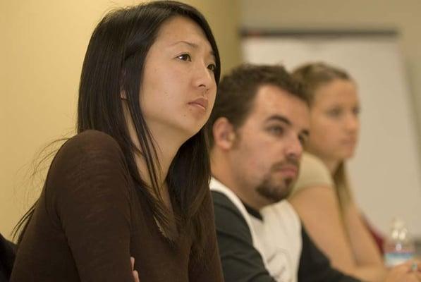 Students in a recent Tempe GMAT prep course