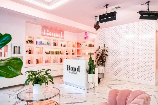 You Time Beauty , inside of Bond Hair Bar