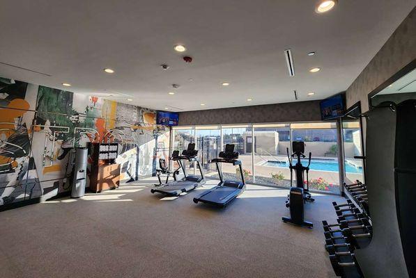 Health club  fitness center  gym