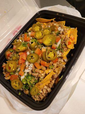 Chicken nachos