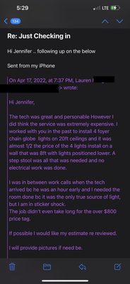 I sent an email and never heard back from Jennifer