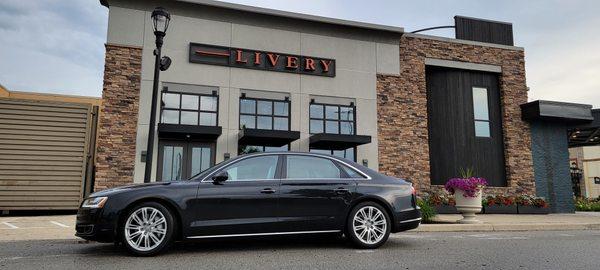 Dinner in town? Book one of our luxury sedans for a safe and comfortable ride