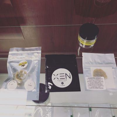 Concentrates (wax and shatter)