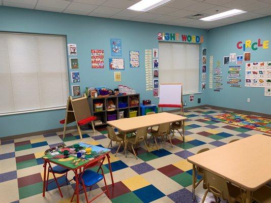 Our Pre-K classroom!