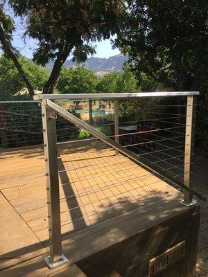 Stainless railing