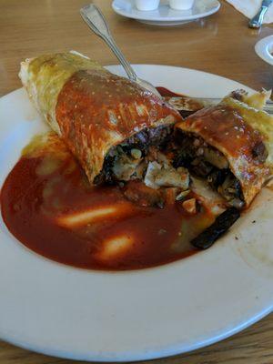 Burrito Colorado  Vegan Delicious!