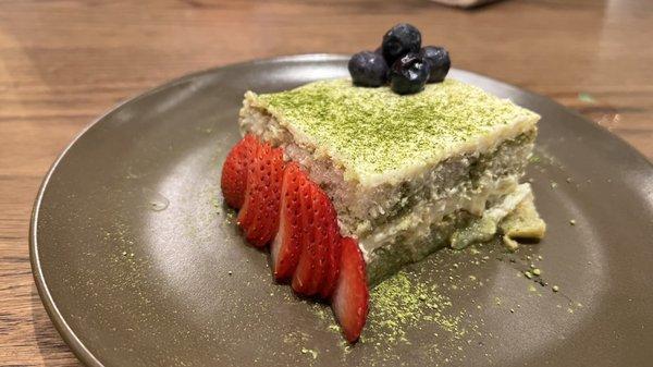 Matcha Tiramisu