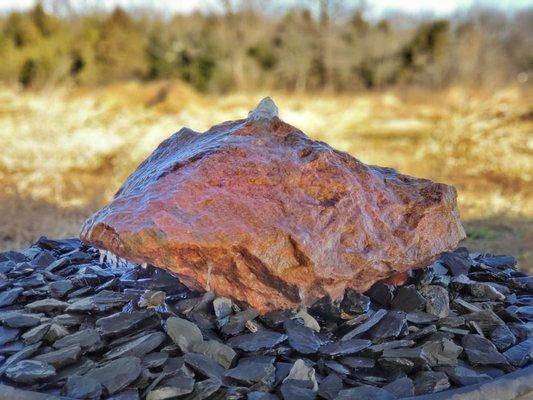 Natural Stone Water Feature/Bubbler