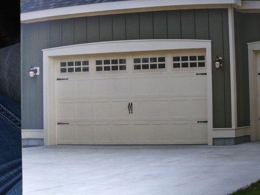 New garage door