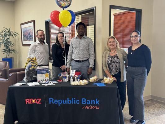 Gilbert team celebrating RBAZ's 17th Anniversary (4/30/24)