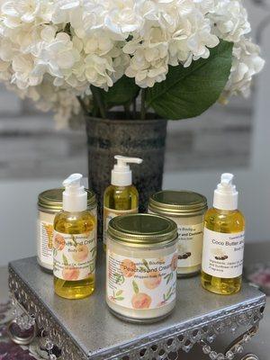 Locally made with the finest ingredients ~ body butters and oils