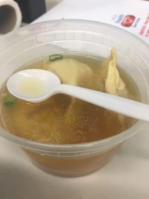 Wonton soup!