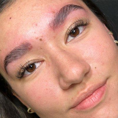 Brow lamination