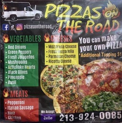 Pizza's On The Road!