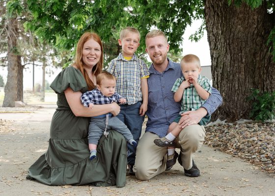 Pastor Matthew and his family