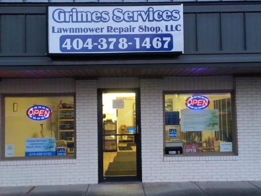 Grimes Services Lawnmower Shop