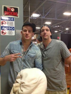 Our Transportation Specialist with Channing Tatum