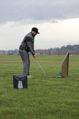 Can't beat the setup - Trackman 4, grass, not a net in sight - Come check out this beautiful setting soon!