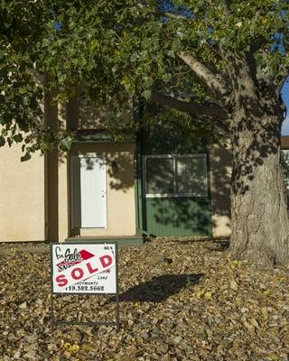 In Colorado Springs, this townhome was sold to a young lady who was excited about owning her first home.