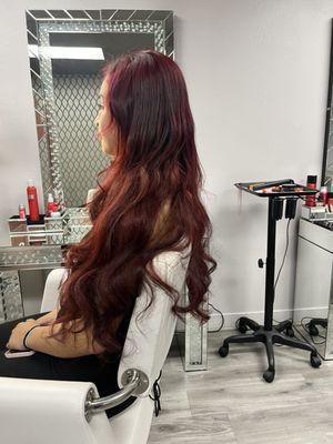 Red hair 24"