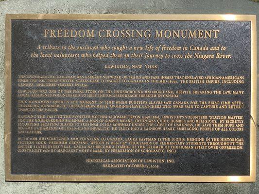 Freedom Crossing Monument