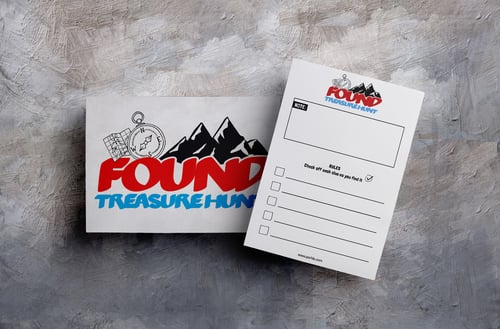 FOUND - Gift Giving Treasure Cards, (10 Pack) 
 Create a gift giving treasure hunt that leads to a special gift, a surprise birthday party.