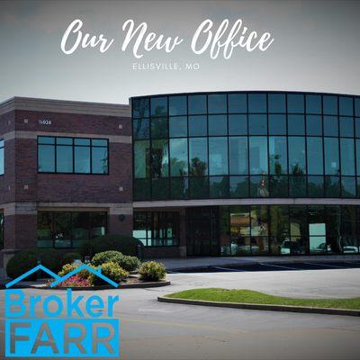 Here is our new office in Ellisville, MO.