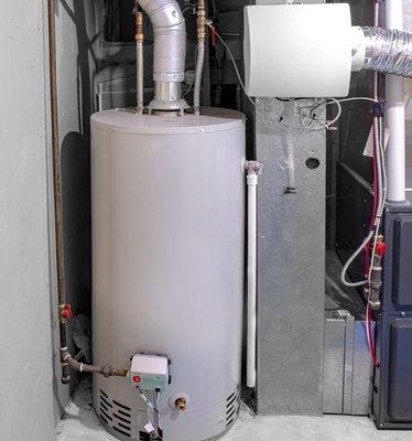 Hot water tank replacement or repair