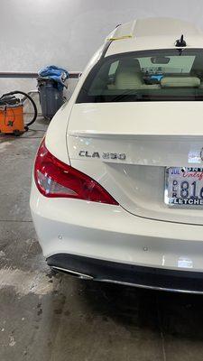 Mercedes Benz CLA (before detail)