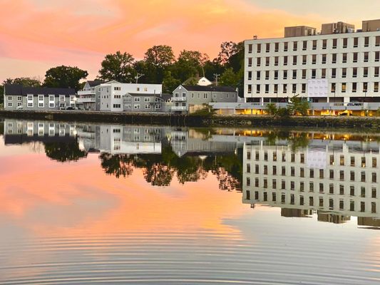 The beautiful Town of Westport CT sits along the Naugatuck River.