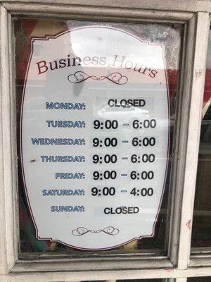 Business Hours