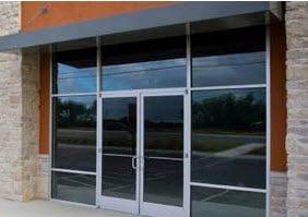 Commercial glass repair - Miami, Florida