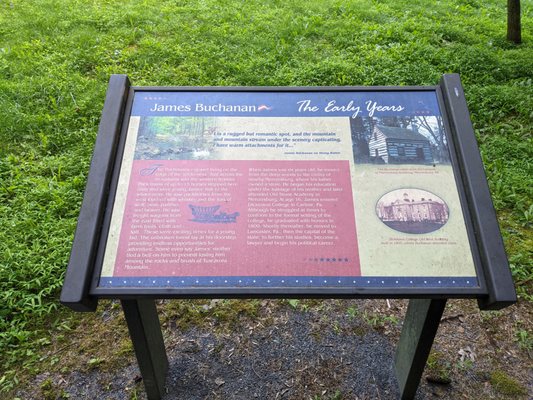 Buchanan's Birthplace State Park, Mercersburg