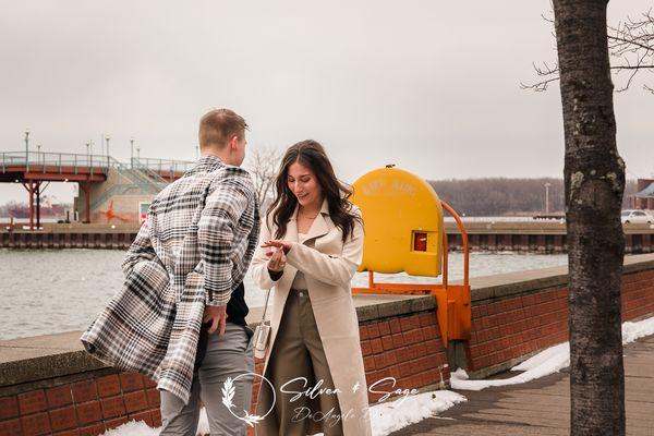 Surprise Proposal on the Lake