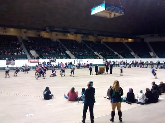 Roller derby fun