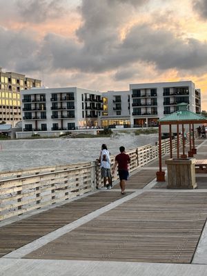 The hotel view from Pier