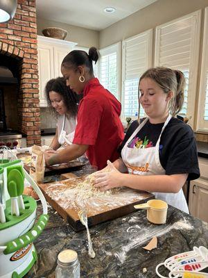 Making Fresh Pasta! Fun for every age