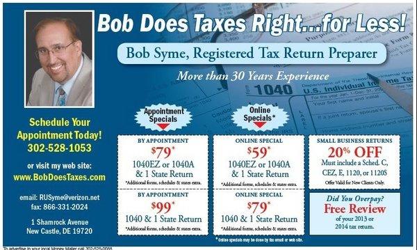 Bob Does Taxes