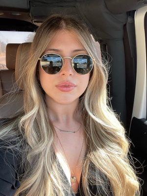 Blonde balayage