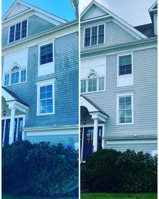 Before and after of house cleaning in Fairlfield Connecticut.